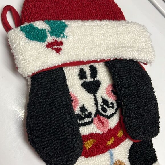 Dalmatian Dog Puppy Christmas Rug Hook Stocking 3D Latch Hook Plush - Picture 3 of 16